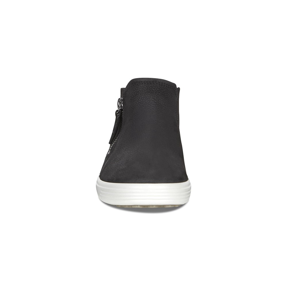 Womens Boots - ECCO Soft 7 Low - Black - 4503OGVFI